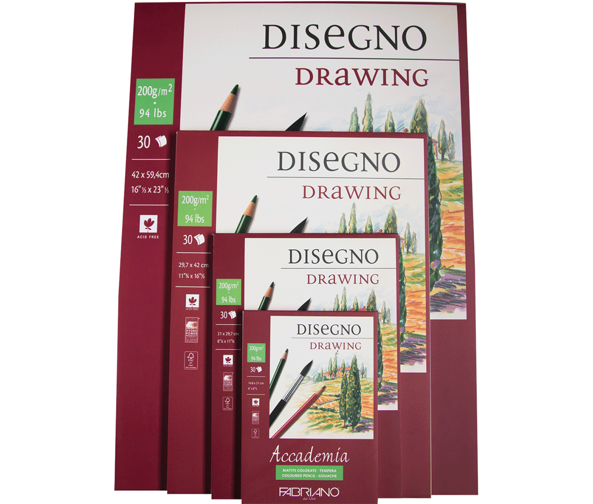 Fabriano Accademia Sketch Pads