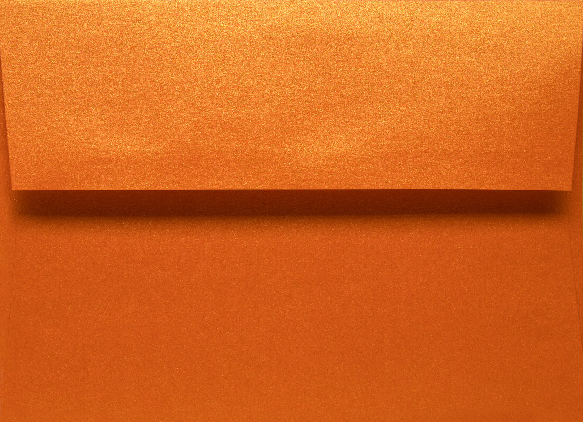 Pearlized Orange Glow Envelope